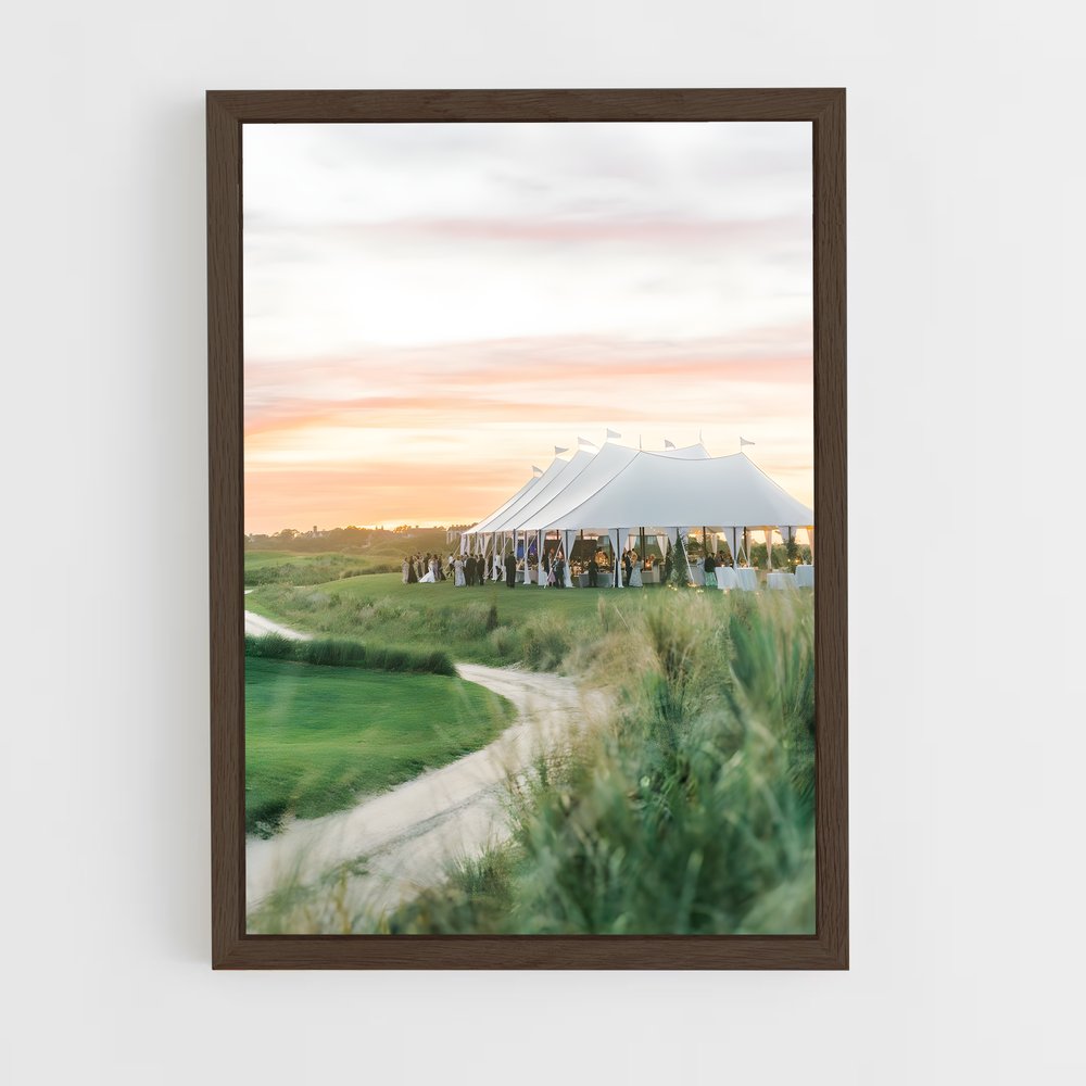Poster Sunset on the Green – affiche Golf (vue 5)